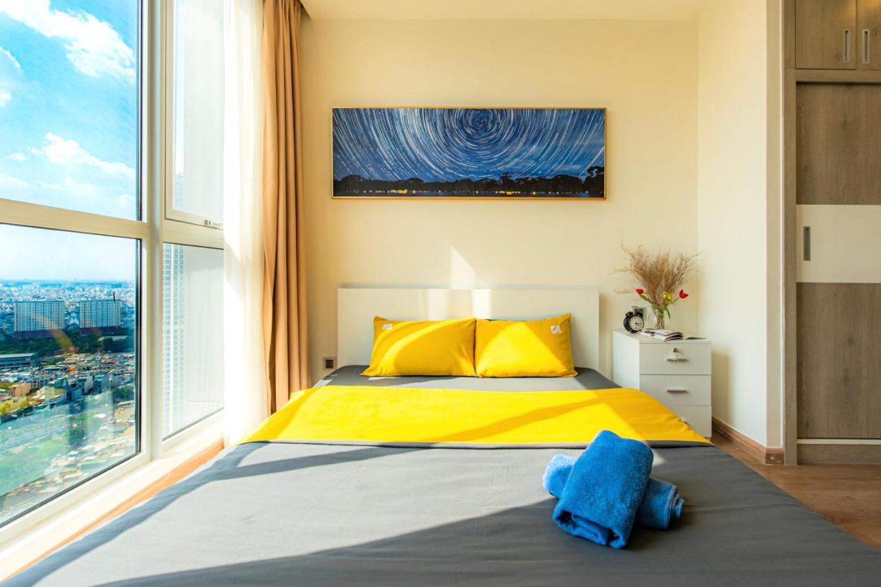 Mott Haven Apart - Vinhomes Central Park, Landmark 81 Area & Ice Rink Ho Chi Minh-staden Exteriör bild