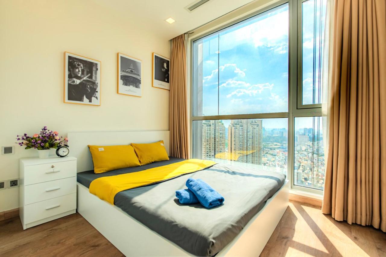 Mott Haven Apart - Vinhomes Central Park, Landmark 81 Area & Ice Rink Ho Chi Minh-staden Exteriör bild