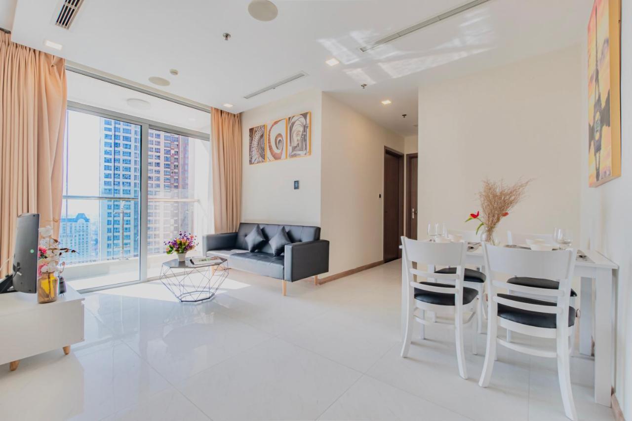 Mott Haven Apart - Vinhomes Central Park, Landmark 81 Area & Ice Rink Ho Chi Minh-staden Exteriör bild