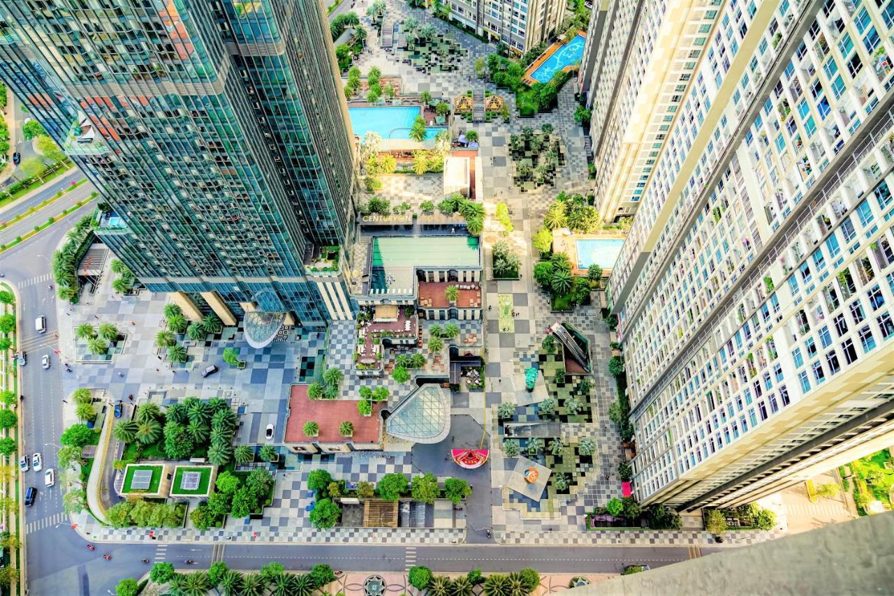 Mott Haven Apart - Vinhomes Central Park, Landmark 81 Area & Ice Rink Ho Chi Minh-staden Exteriör bild