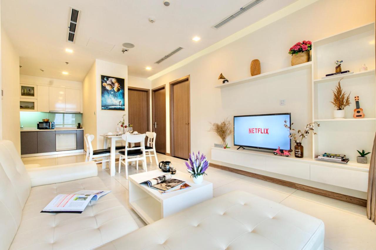 Mott Haven Apart - Vinhomes Central Park, Landmark 81 Area & Ice Rink Ho Chi Minh-staden Exteriör bild