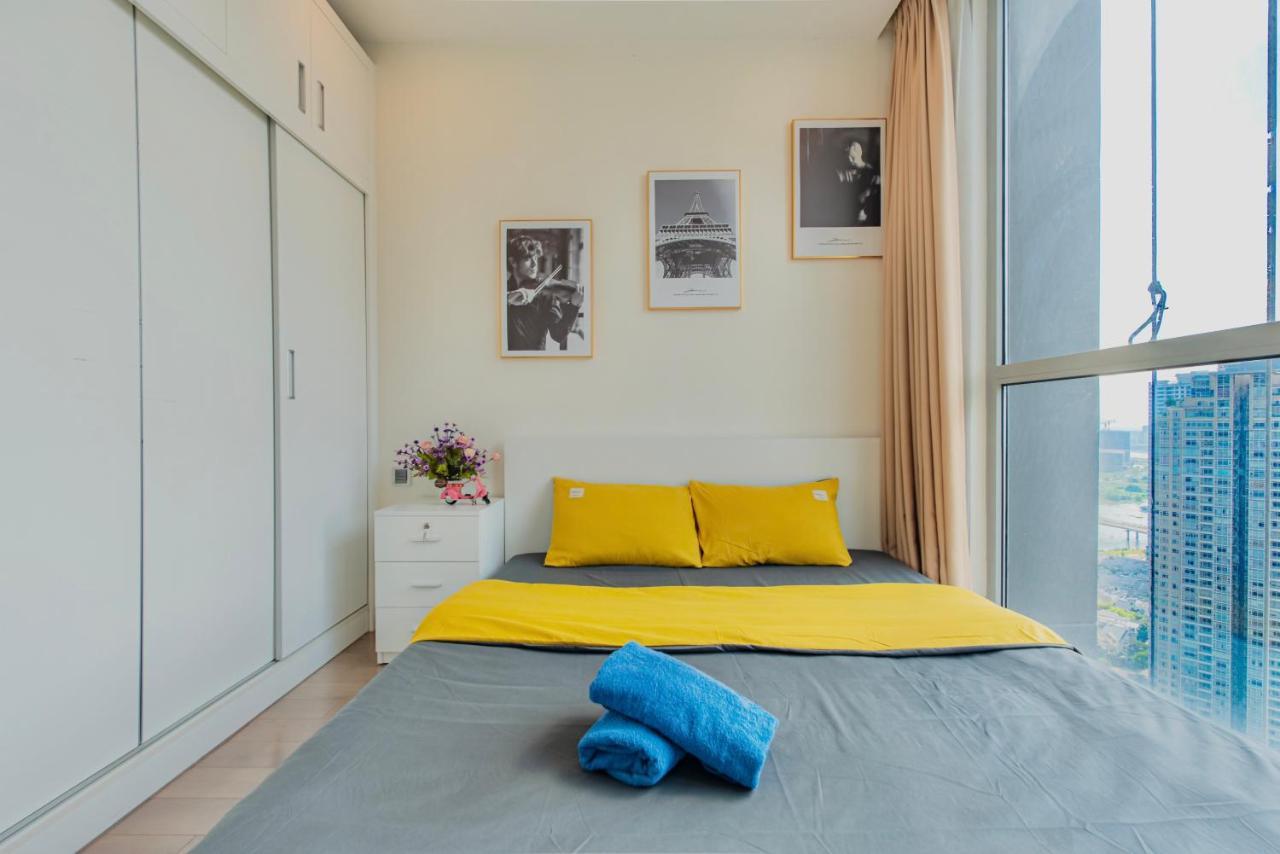 Mott Haven Apart - Vinhomes Central Park, Landmark 81 Area & Ice Rink Ho Chi Minh-staden Exteriör bild
