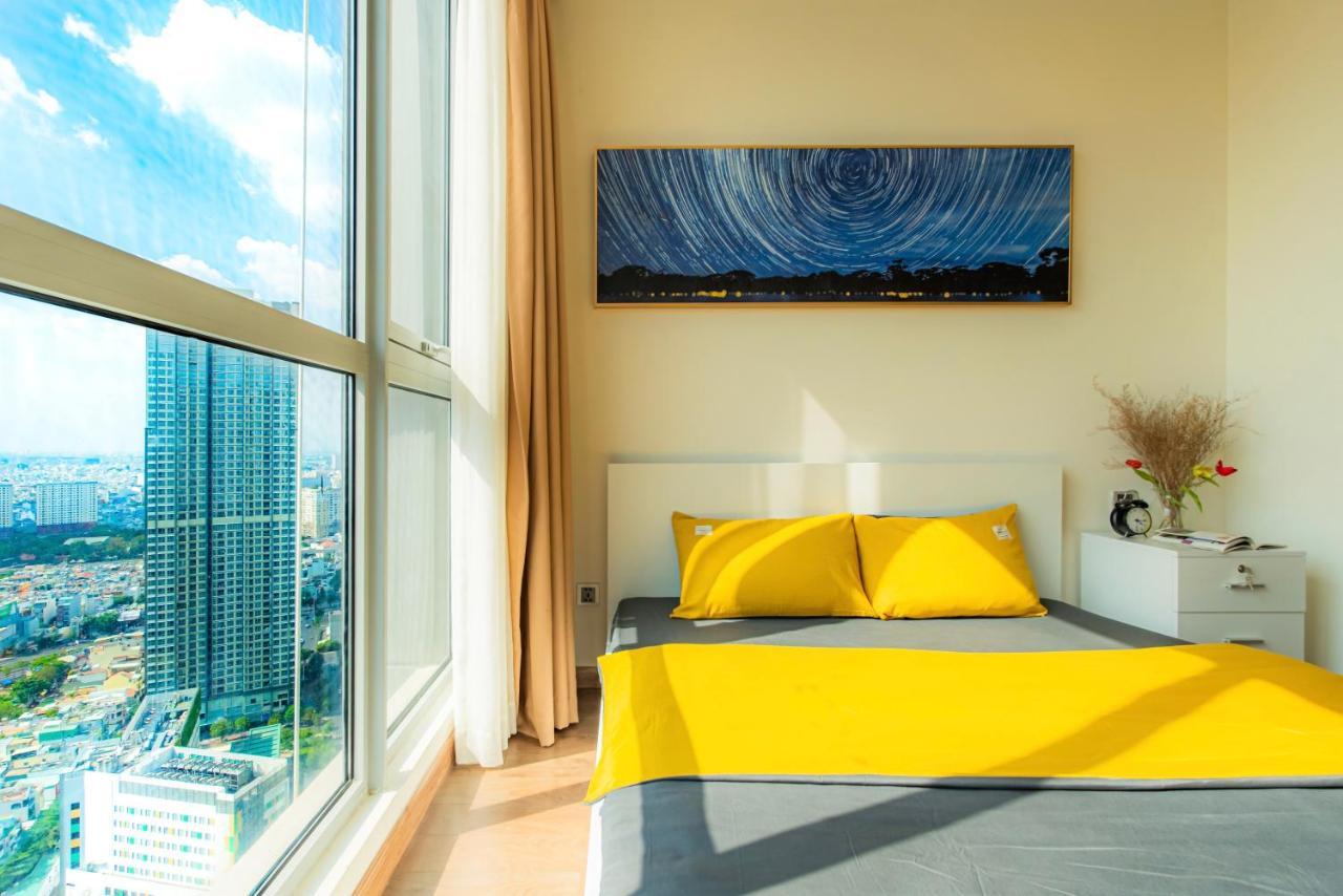 Mott Haven Apart - Vinhomes Central Park, Landmark 81 Area & Ice Rink Ho Chi Minh-staden Exteriör bild