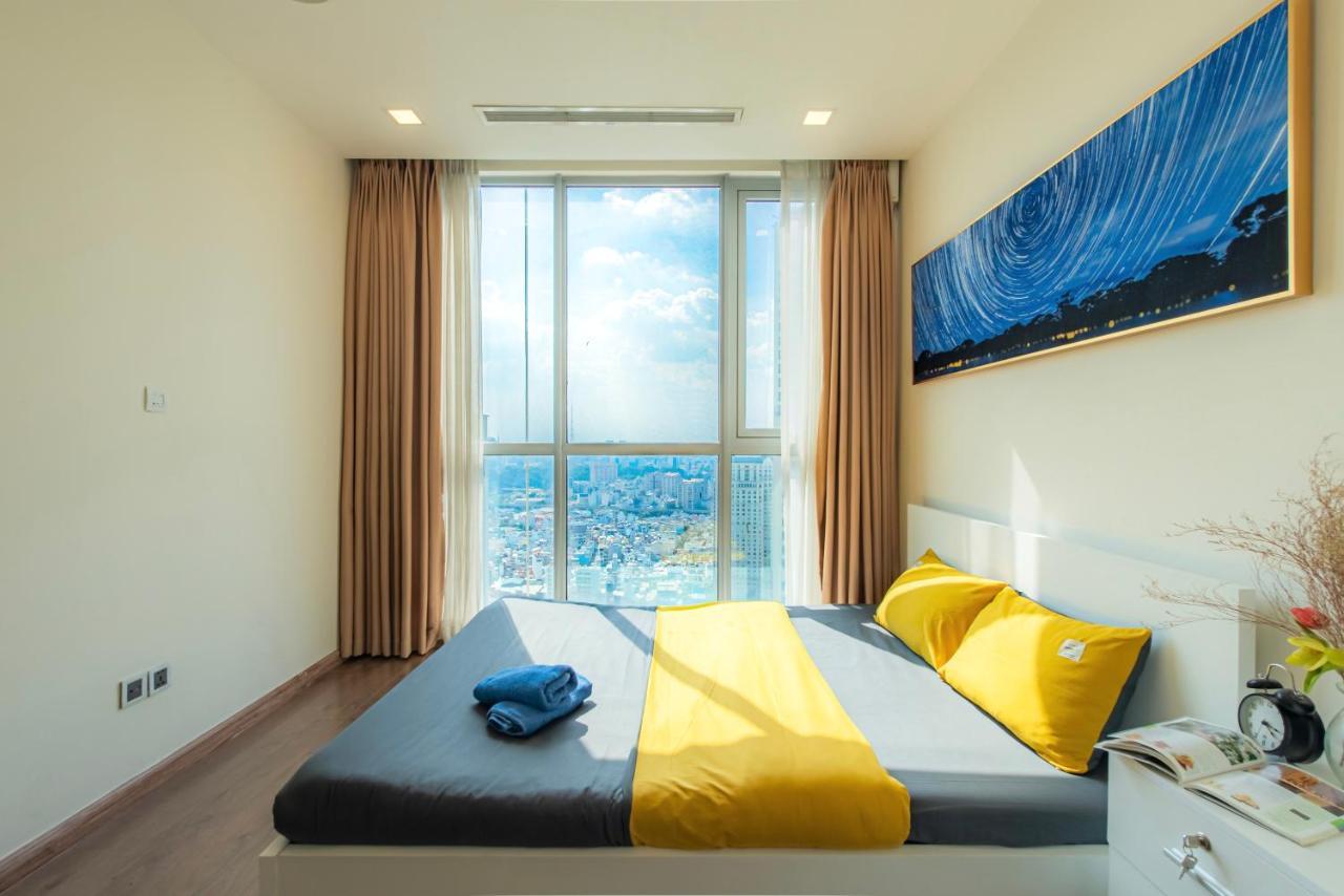 Mott Haven Apart - Vinhomes Central Park, Landmark 81 Area & Ice Rink Ho Chi Minh-staden Exteriör bild