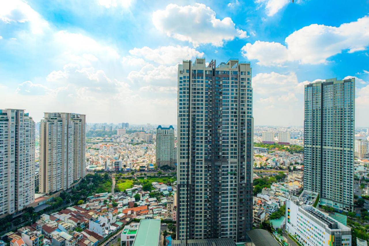 Mott Haven Apart - Vinhomes Central Park, Landmark 81 Area & Ice Rink Ho Chi Minh-staden Exteriör bild
