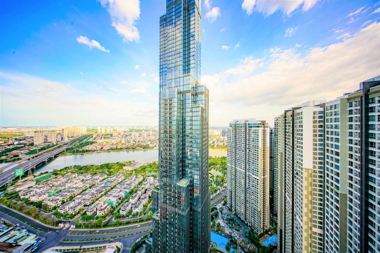 Mott Haven Apart - Vinhomes Central Park, Landmark 81 Area & Ice Rink Ho Chi Minh-staden Exteriör bild