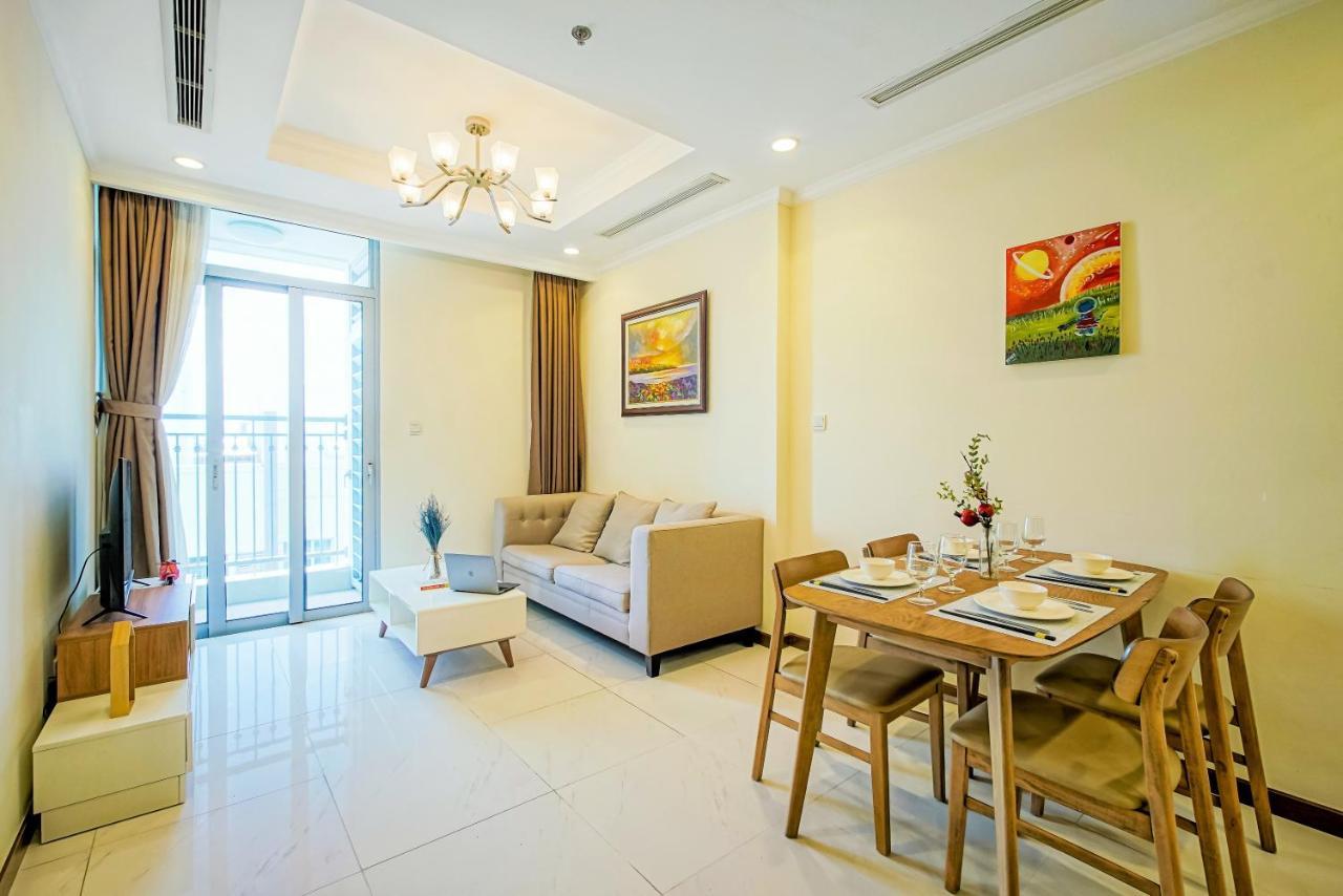 Mott Haven Apart - Vinhomes Central Park, Landmark 81 Area & Ice Rink Ho Chi Minh-staden Exteriör bild