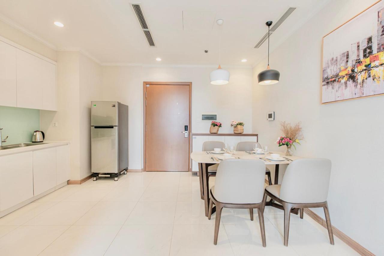 Mott Haven Apart - Vinhomes Central Park, Landmark 81 Area & Ice Rink Ho Chi Minh-staden Exteriör bild