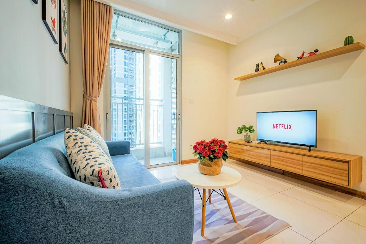 Mott Haven Apart - Vinhomes Central Park, Landmark 81 Area & Ice Rink Ho Chi Minh-staden Exteriör bild