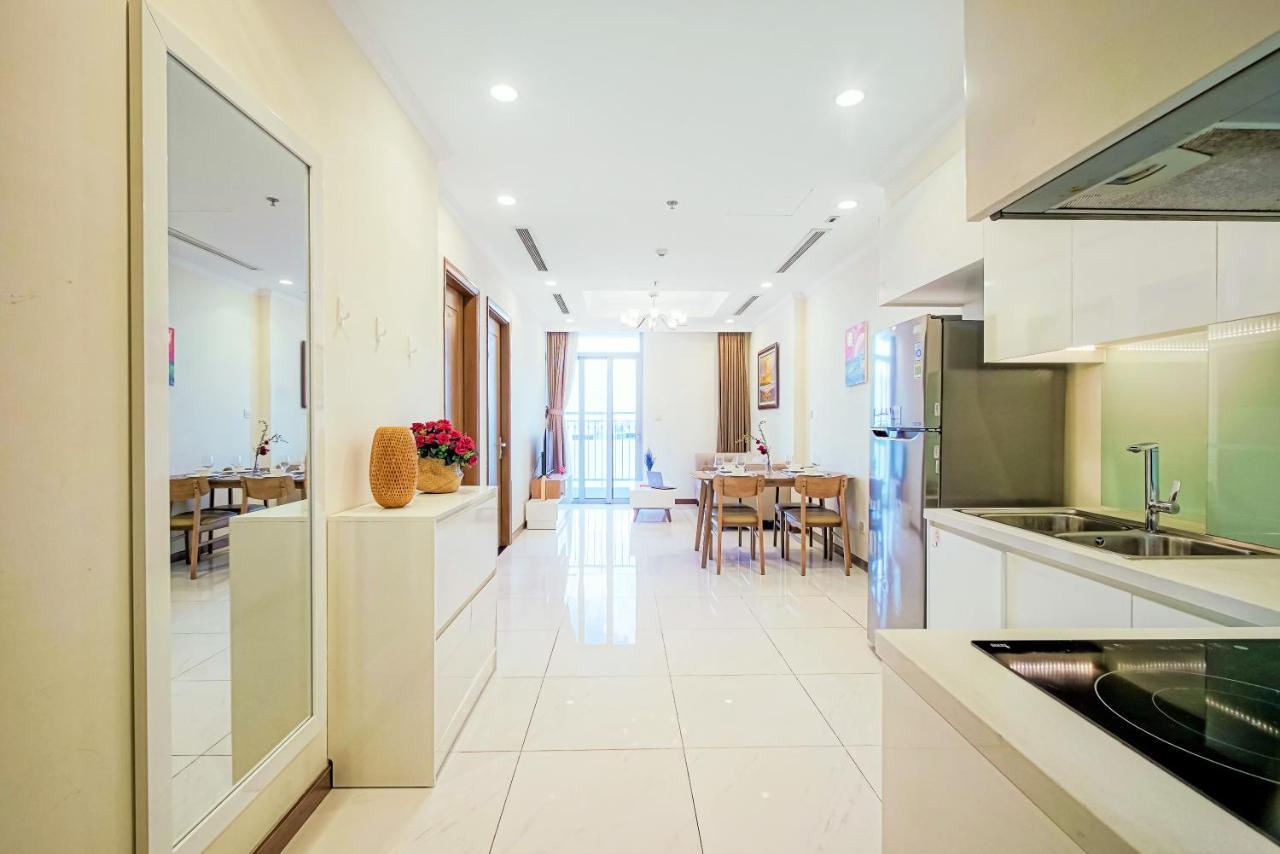 Mott Haven Apart - Vinhomes Central Park, Landmark 81 Area & Ice Rink Ho Chi Minh-staden Exteriör bild