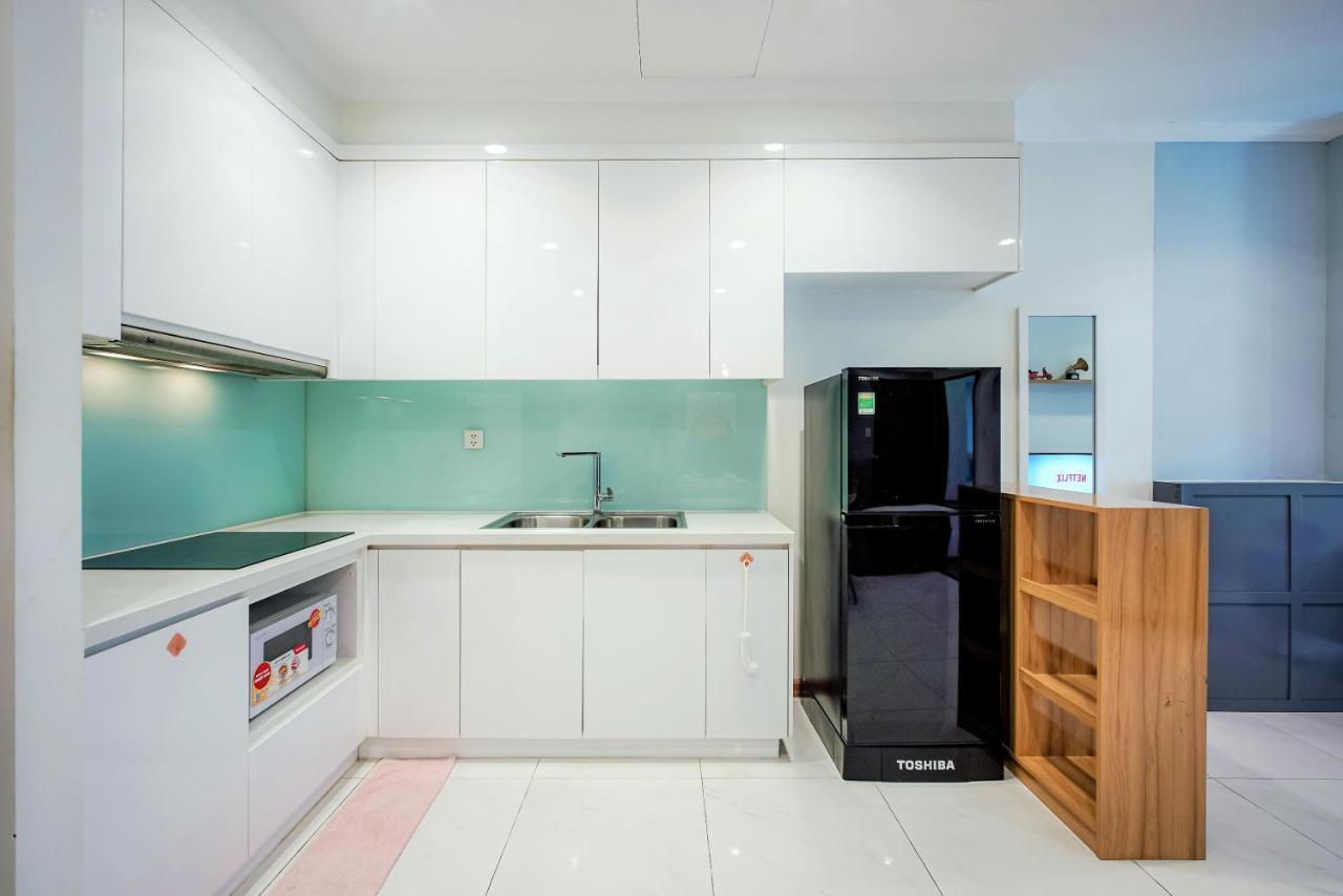 Mott Haven Apart - Vinhomes Central Park, Landmark 81 Area & Ice Rink Ho Chi Minh-staden Exteriör bild
