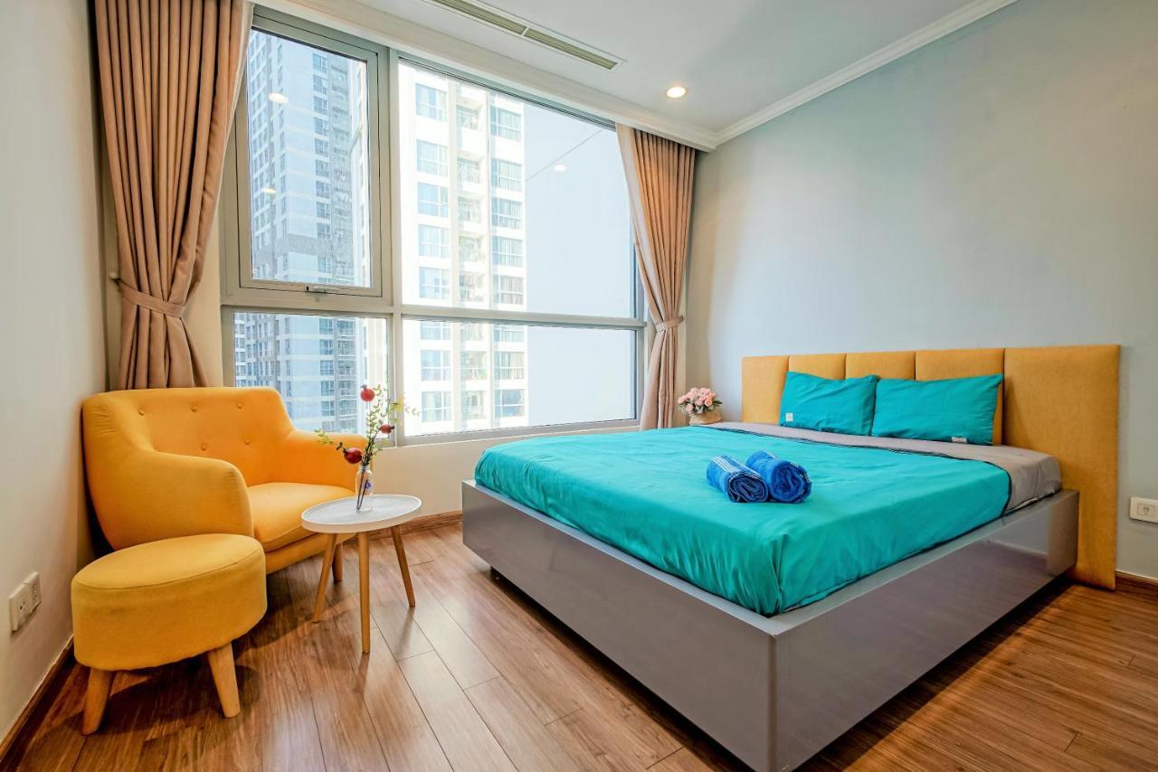 Mott Haven Apart - Vinhomes Central Park, Landmark 81 Area & Ice Rink Ho Chi Minh-staden Exteriör bild