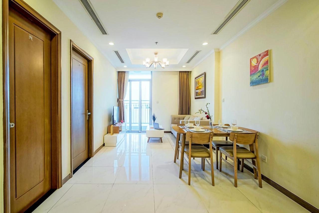 Mott Haven Apart - Vinhomes Central Park, Landmark 81 Area & Ice Rink Ho Chi Minh-staden Exteriör bild