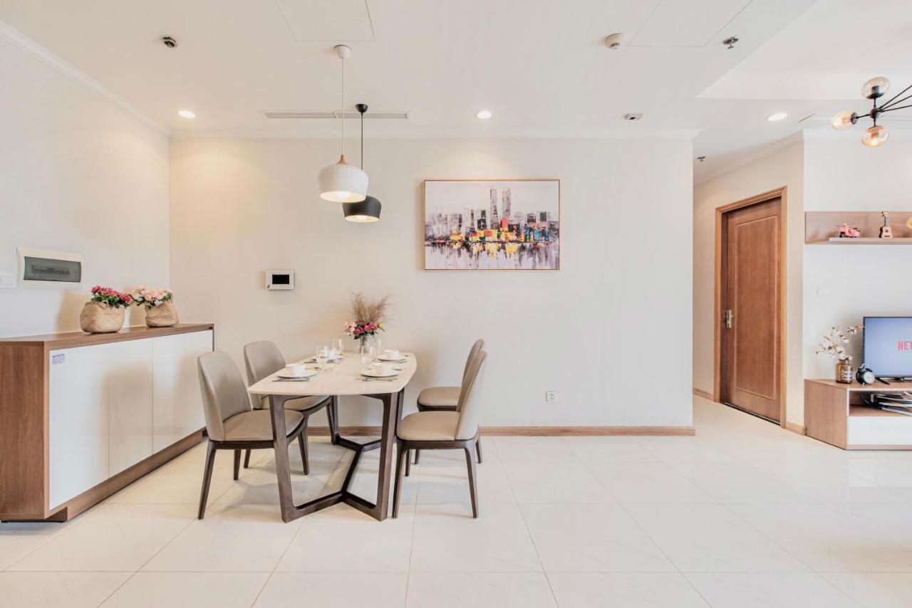 Mott Haven Apart - Vinhomes Central Park, Landmark 81 Area & Ice Rink Ho Chi Minh-staden Exteriör bild