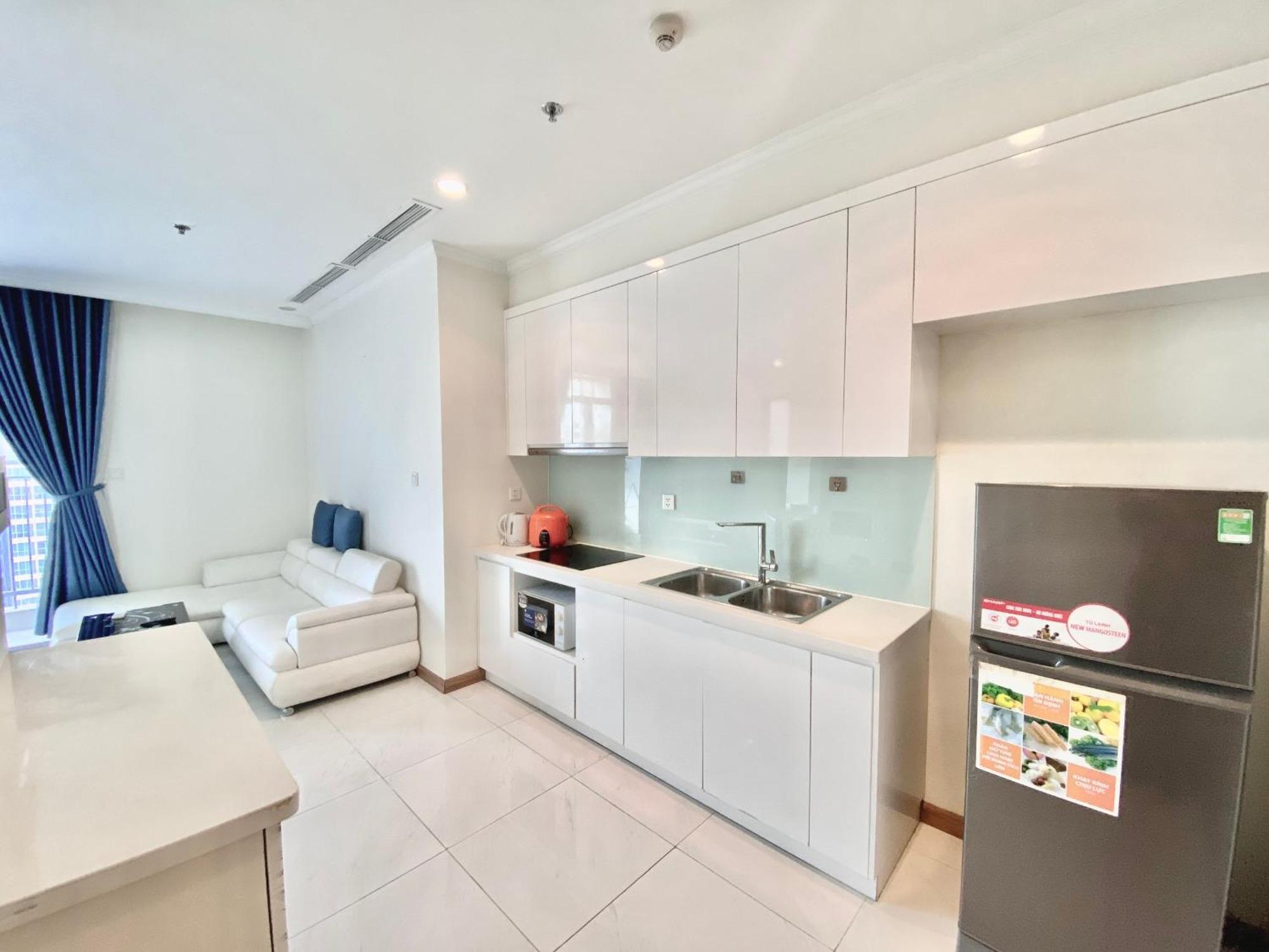 Mott Haven Apart - Vinhomes Central Park, Landmark 81 Area & Ice Rink Ho Chi Minh-staden Exteriör bild