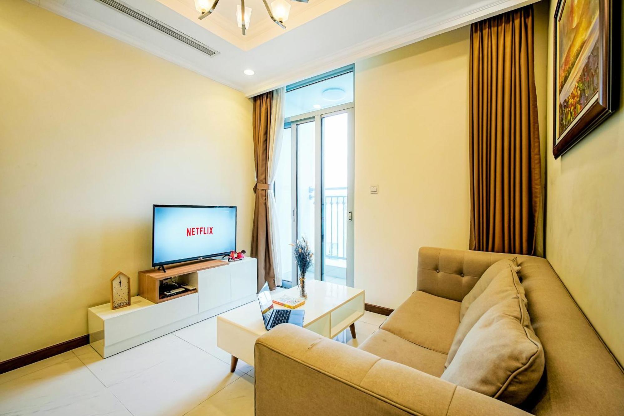 Mott Haven Apart - Vinhomes Central Park, Landmark 81 Area & Ice Rink Ho Chi Minh-staden Exteriör bild